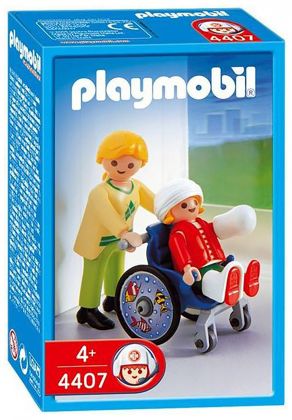 PLAYMOBIL Special Plus 4407 Maman / enfant / fauteuil roulant