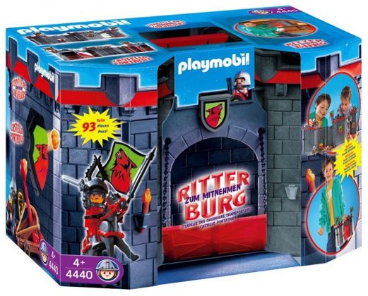 PLAYMOBIL Knights 4440 Citadelle des chevaliers transportable