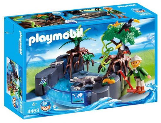 PLAYMOBIL City Life 4463 Bassin pour caïmans