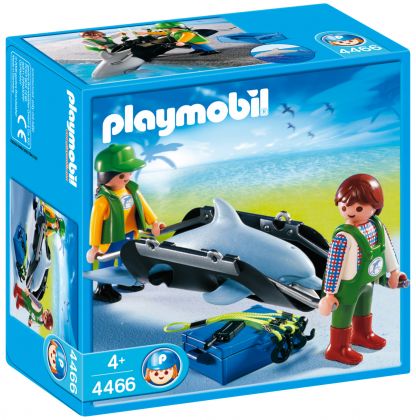 PLAYMOBIL City Life 4466 Civière avec dauphin