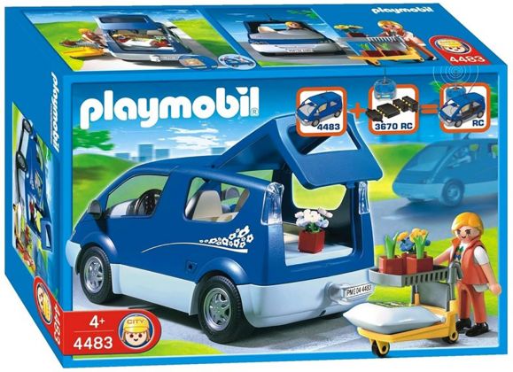 PLAYMOBIL City Life 4483 Cliente / monospace / fleurs