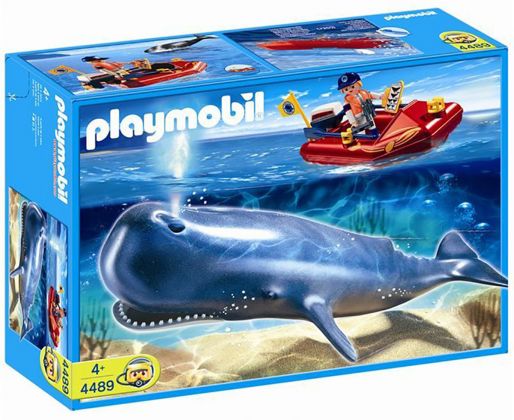 PLAYMOBIL Action 4489 Explorateur avec bateau et cachalot