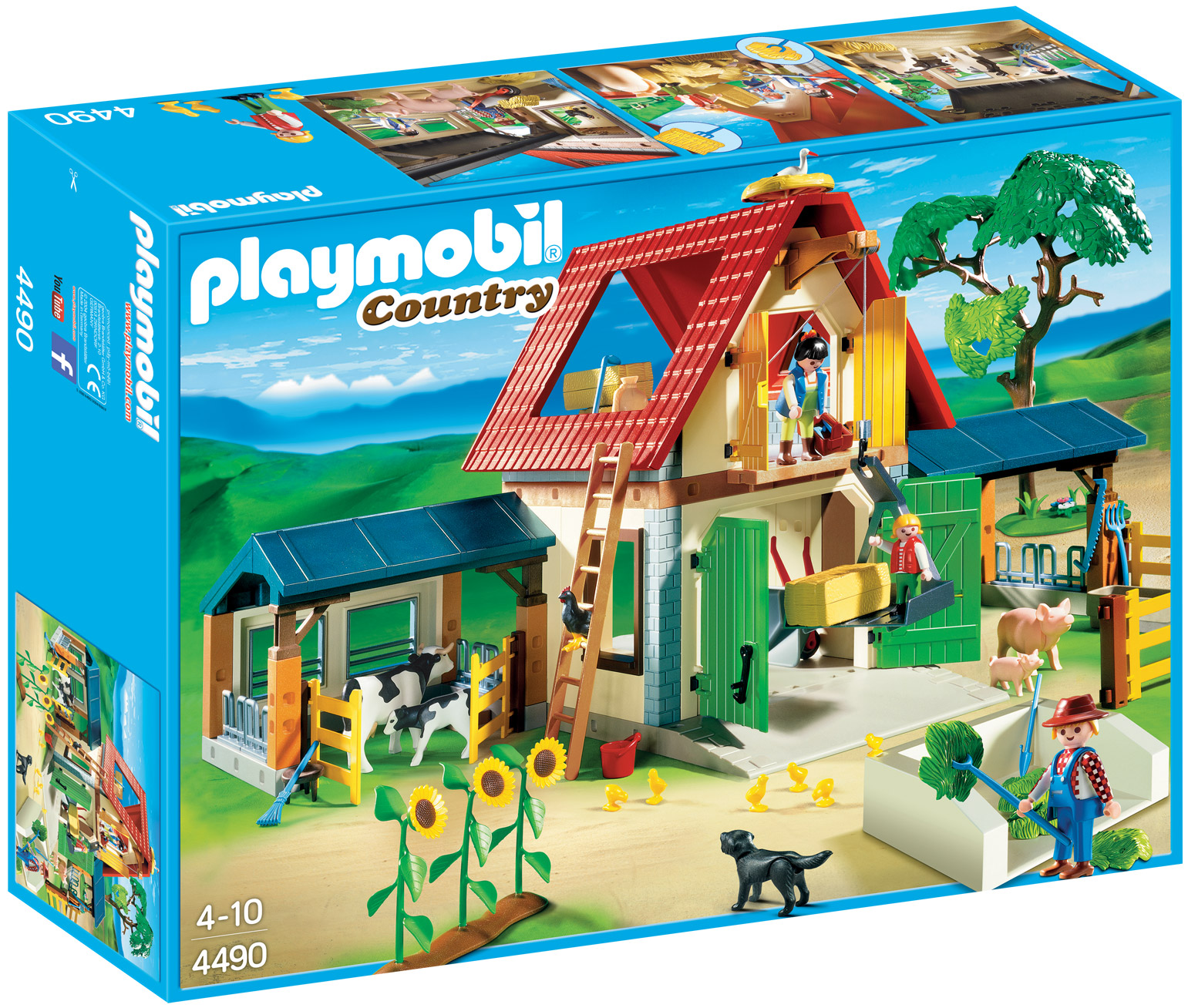 Playmobil Country 4490 pas cher, Ferme