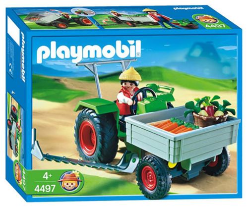 PLAYMOBIL Country 4497 Fermier / tracteur faucheuse