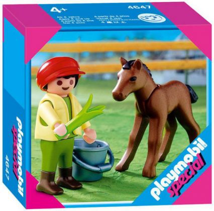 PLAYMOBIL Special Plus 4647 Enfant avec poulain