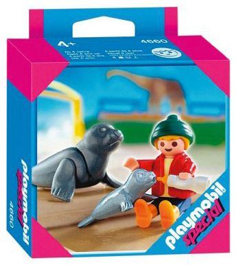 PLAYMOBIL Special Plus 4660 Enfant et Phoques