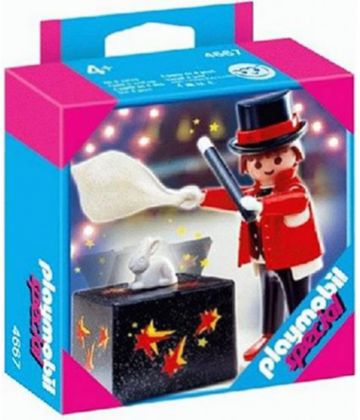 PLAYMOBIL Special Plus 4667 Magicien / boîte / lapin