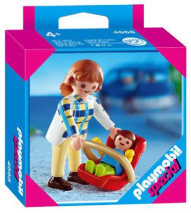 PLAYMOBIL Special Plus 4668 Maman / bébé / siège