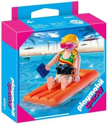 PLAYMOBIL Special Plus 4681 Touriste avec matelas pneumatique