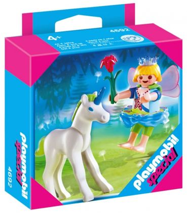 PLAYMOBIL Special Plus 4692 Fée avec bébé licorne