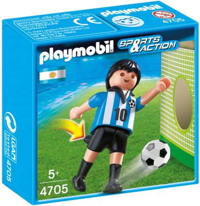 PLAYMOBIL Sports & Action 4705 Joueur argentin