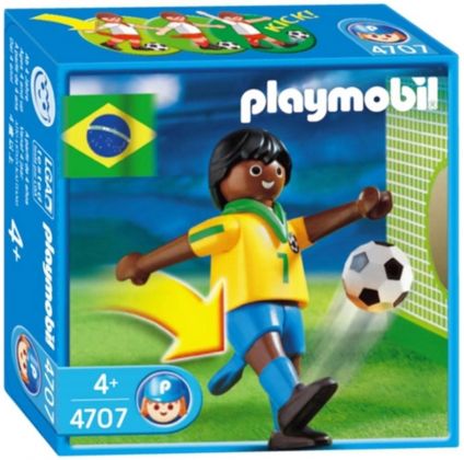 PLAYMOBIL Sports & Action 4707 Joueur brésilien