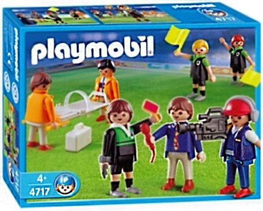 PLAYMOBIL Sports & Action 4717 Arbitres, journalistes et médecins