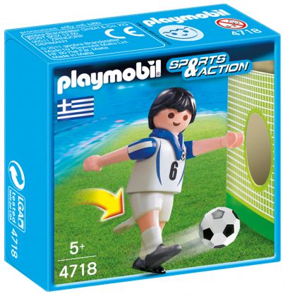 PLAYMOBIL Sports & Action 4718 Joueur de football de la Grèce