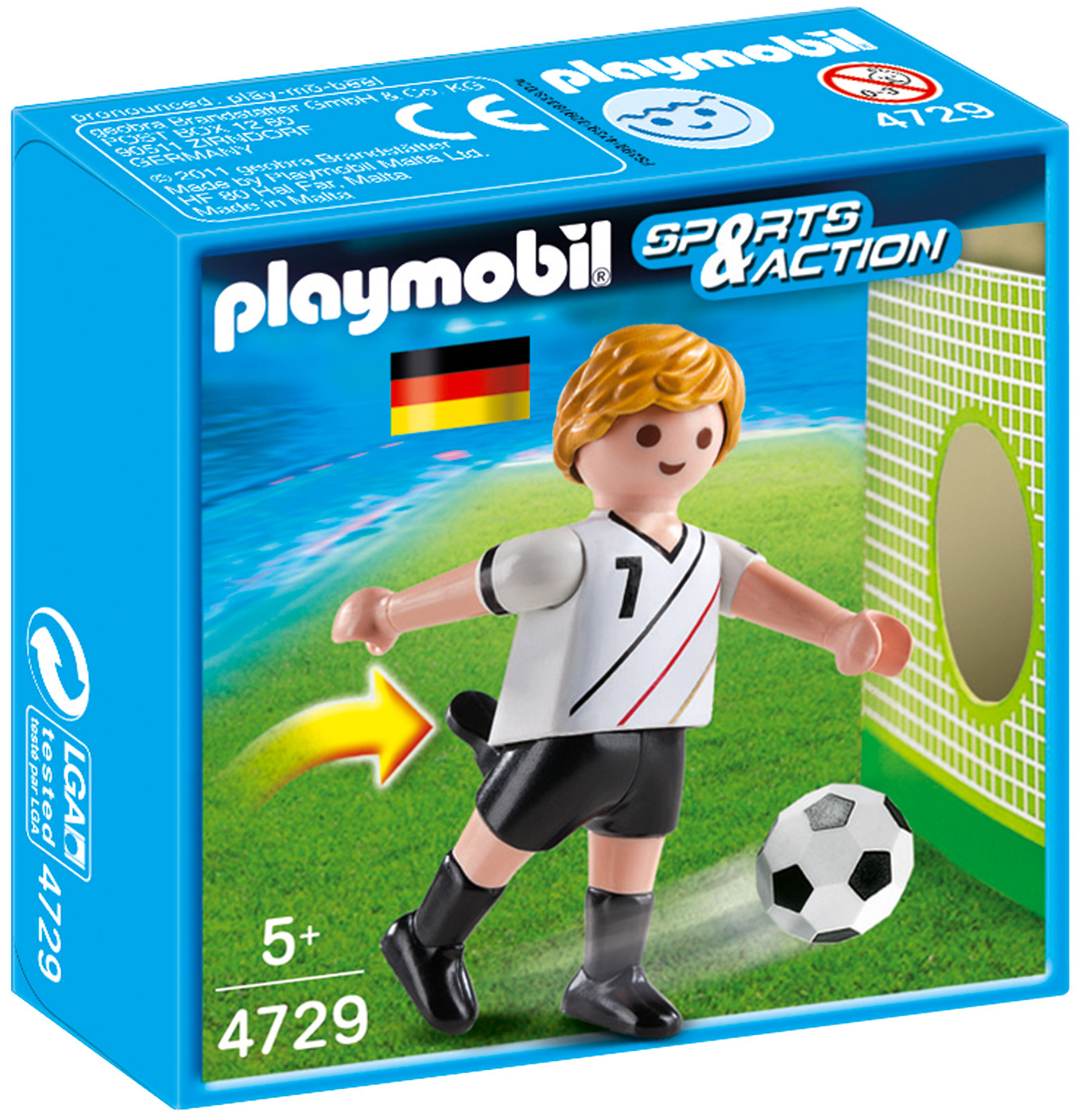 playmobil nouveau joueur de football allemand 