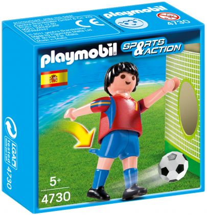 PLAYMOBIL Sports & Action 4730 Joueur équipe Espagne