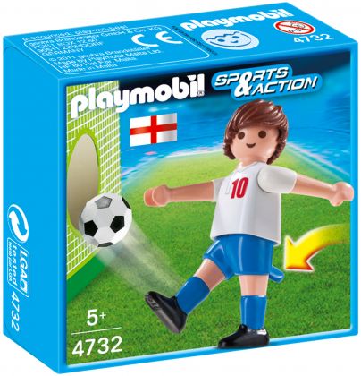 PLAYMOBIL Sports & Action 4732 Joueur équipe Angleterre