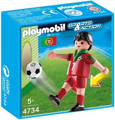 PLAYMOBIL Sports & Action 4734 Joueur équipe Portugal