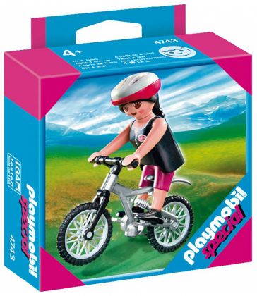 PLAYMOBIL Special Plus 4743 Femme et VTT