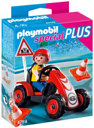 PLAYMOBIL Special Plus 4759 Enfant avec kart