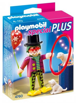 PLAYMOBIL Special Plus 4760 Clown dresseur de chiens