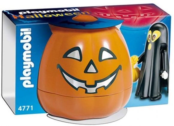 PLAYMOBIL Halloween 4771 Citrouille Halloween Fantôme Noir