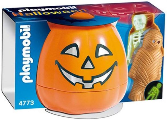 PLAYMOBIL Halloween 4773 Citrouille halloween avec squelette-momie