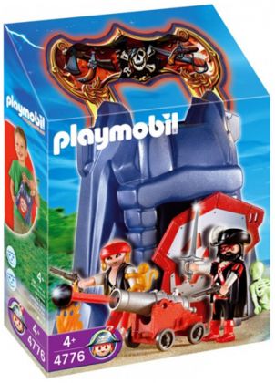 PLAYMOBIL Pirates 4776 Rocher des pirates transportable