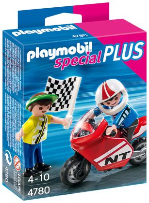 PLAYMOBIL Special Plus 4780 Enfants avec moto de course