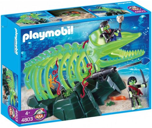 PLAYMOBIL Pirates 4803 Squelette de baleine