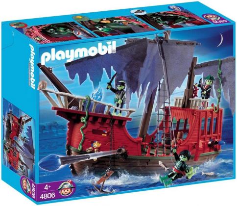 PLAYMOBIL Pirates 4806 Bateau des pirates fantômes