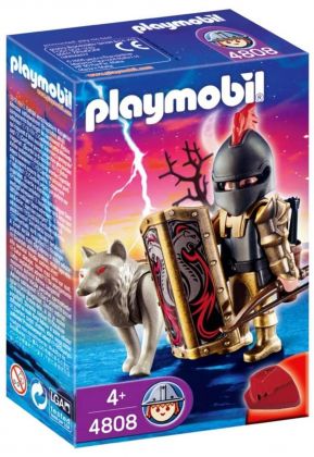 PLAYMOBIL Knights 4808 Chevalier des loups avec arc et flèches