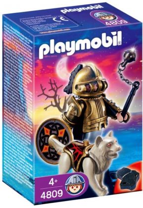 PLAYMOBIL Knights 4809 Chevalier des loups avec hache