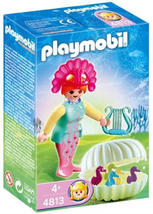 PLAYMOBIL Princess 4813 Sirène avec bébés hippocampes