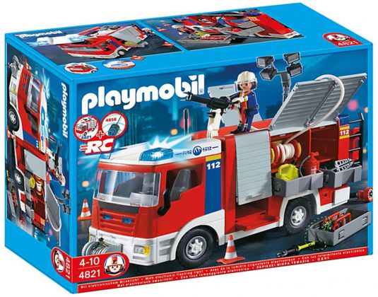 PLAYMOBIL City Action 4821 Fourgon d'intervention de pompier