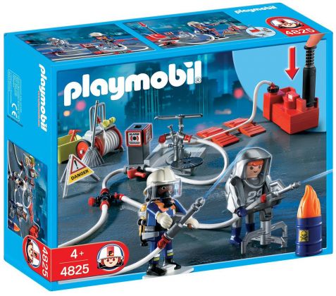 PLAYMOBIL City Action 4825 Pompiers et matériel d'incendie