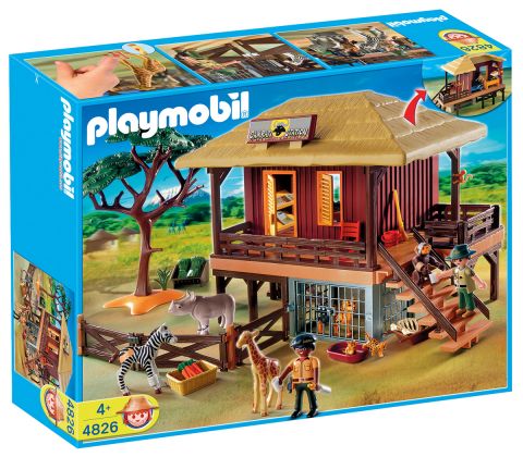 PLAYMOBIL Wild Life 4826 Centre de soins pour animaux sauvages