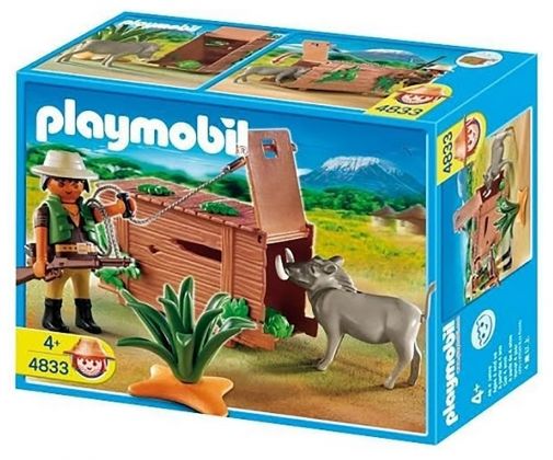 PLAYMOBIL Country 4833 Chasseur avec piège