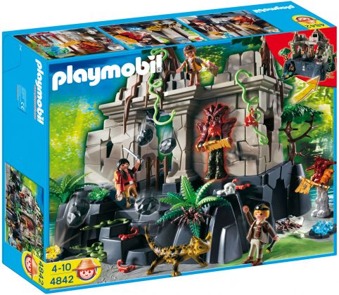 PLAYMOBIL Wild Life 4842 Temple du trésor avec gardiens