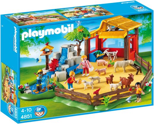 PLAYMOBIL City Life 4851 Parc animalier avec famille