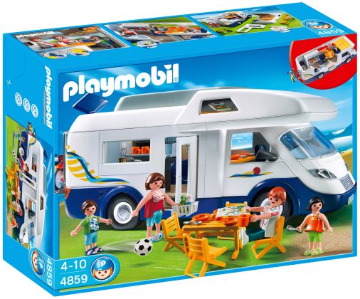 PLAYMOBIL Summer Fun 4859 Grand camping-car familial