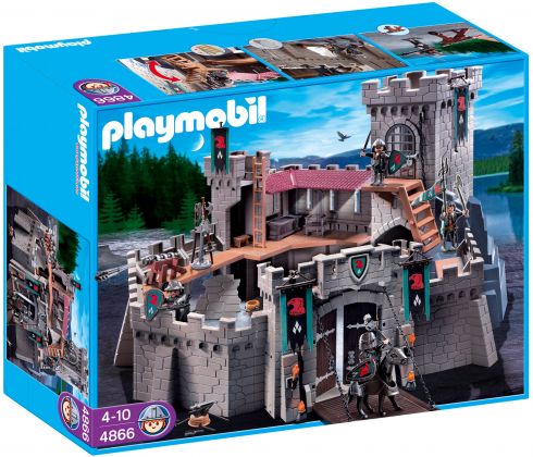 PLAYMOBIL Knights 4866 Forteresse des chevaliers du Faucon