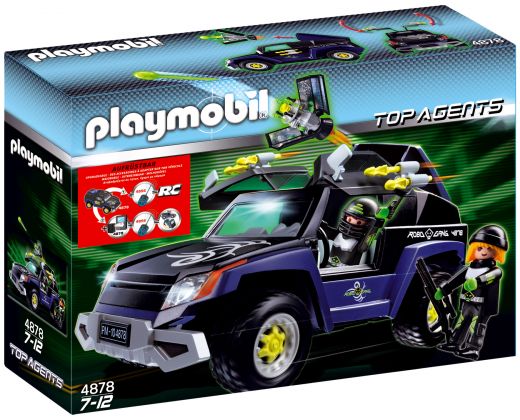 PLAYMOBIL Top Agents 4878 4x4 du Robo-Gang