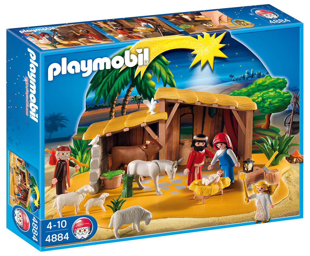 Playmobil Christmas 4884 pas cher, Grande crèche