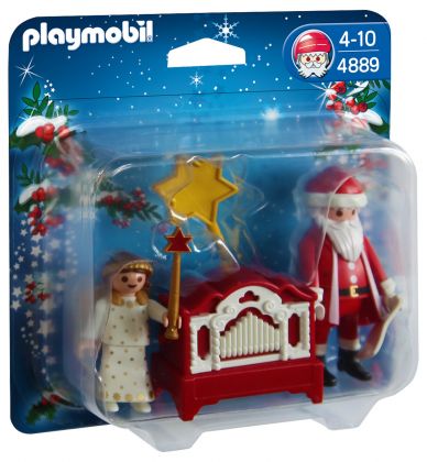 PLAYMOBIL Christmas 4889 Père Noël et petit ange