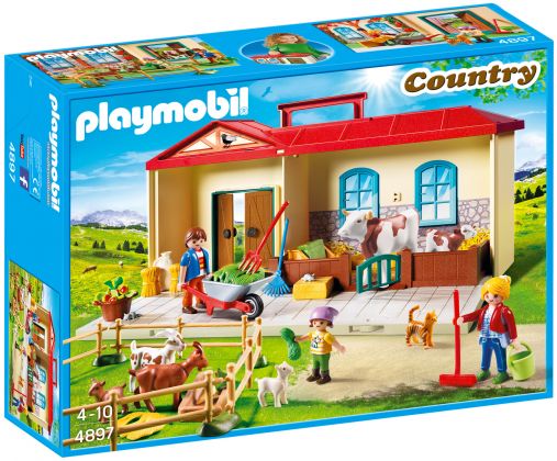 PLAYMOBIL Country 4897 Ferme transportable