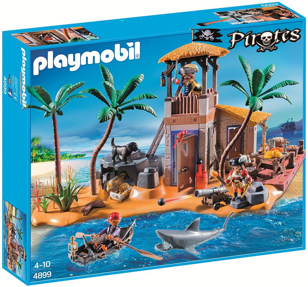 Playmobil Pirates 4899 pas cher, Repaire des pirates