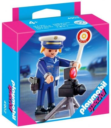 PLAYMOBIL Special Plus 4902 Policier avec radar