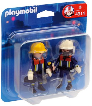 PLAYMOBIL City Action 4914 Duo pompiers