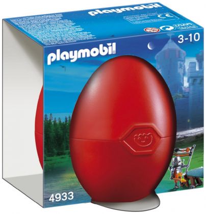 PLAYMOBIL Oeufs de Pâques 4933 Chevalier du Faucon avec canon